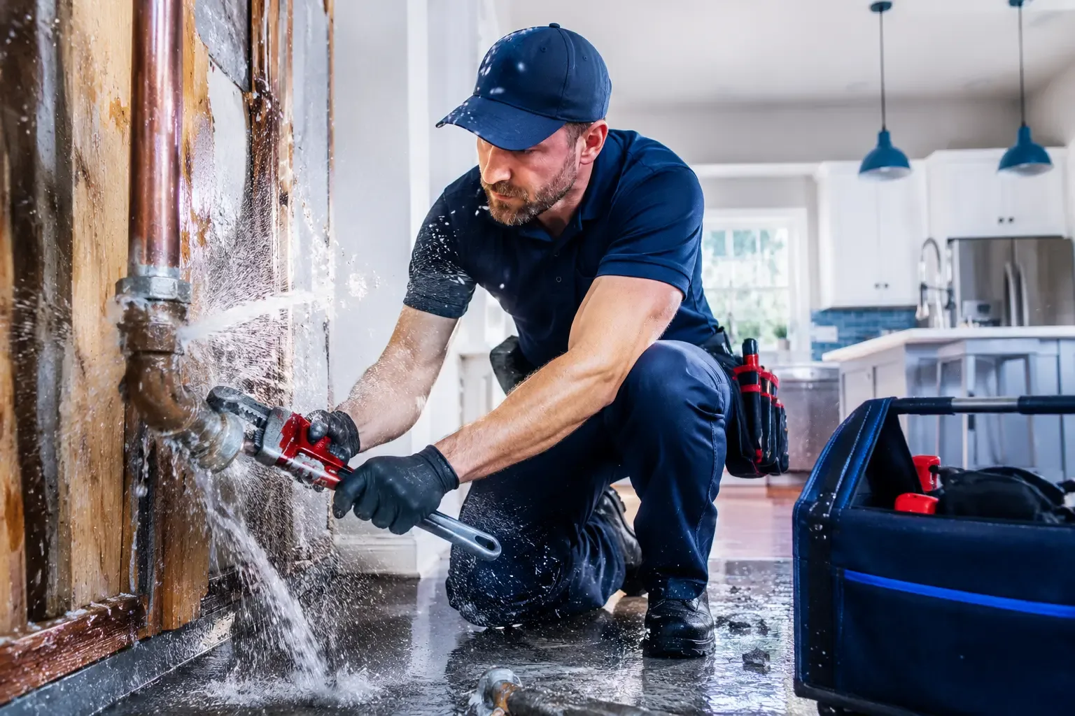 Local emergency pipe repair professionals in Achille, OK